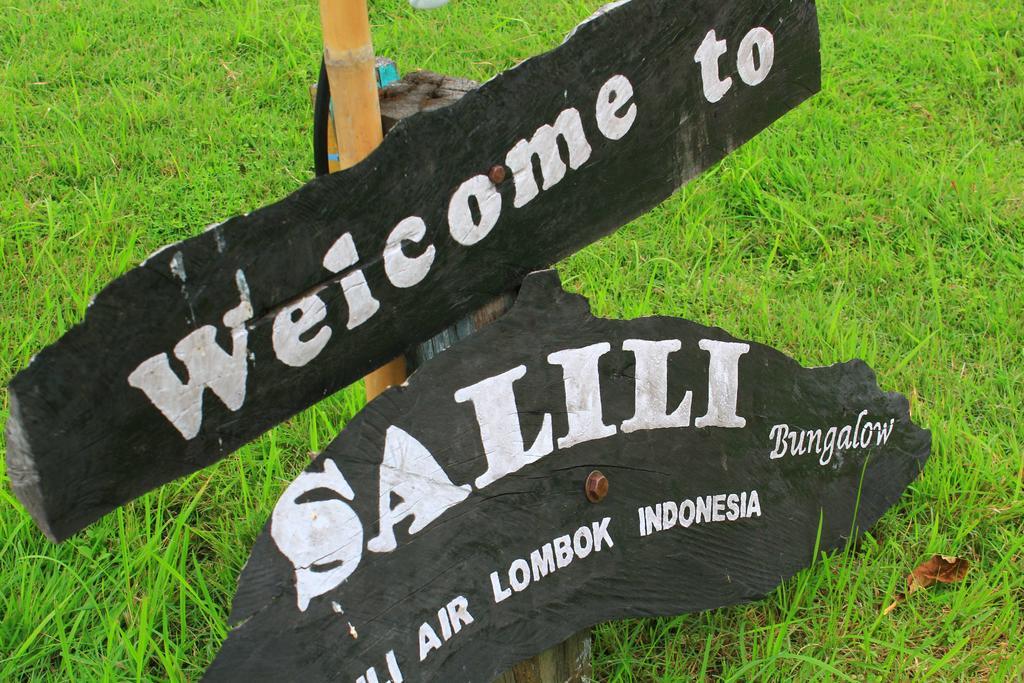 Salili Bungalow Gili Air Exterior foto